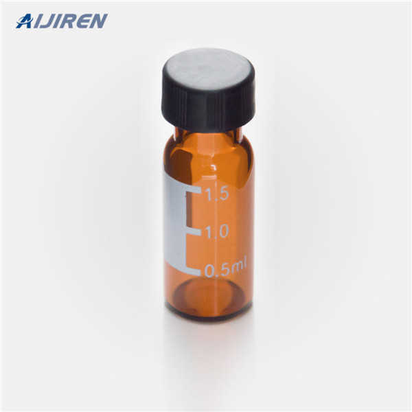 Aijiren crimp HPLC autosampler vials with screw caps